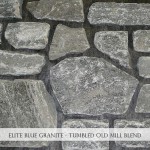 Elite Blue Granite Tumbled Olde Mill Blend
