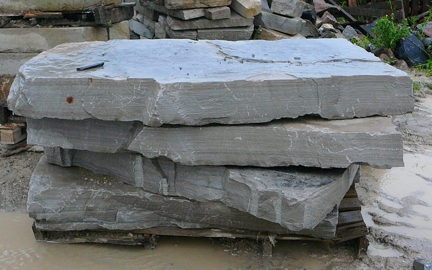 Charcoal Limestone Random Steps