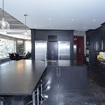 elite blue granite sawn height kitchen