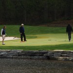 elite blue granite wall golf course