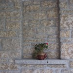 harvest gold limestone tumbled sawn height detail