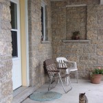 harvest gold limestone tumbled sawn height house detail