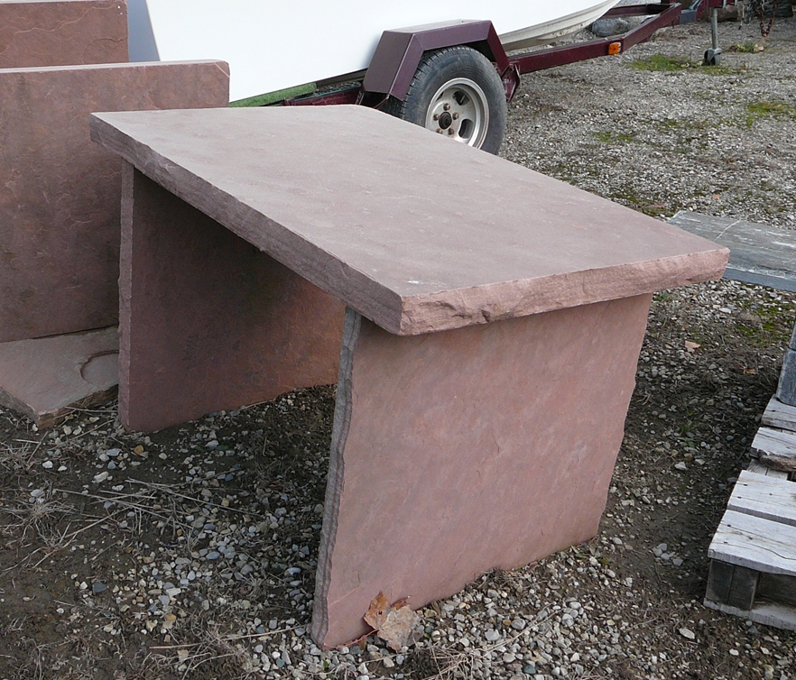 rose sandstone squared table