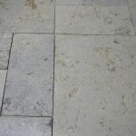 Weatheredge Limestone Square Cut Flagstone - Bush Hammered Finish