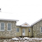 weatheredge limestone tumbled blend house front and side
